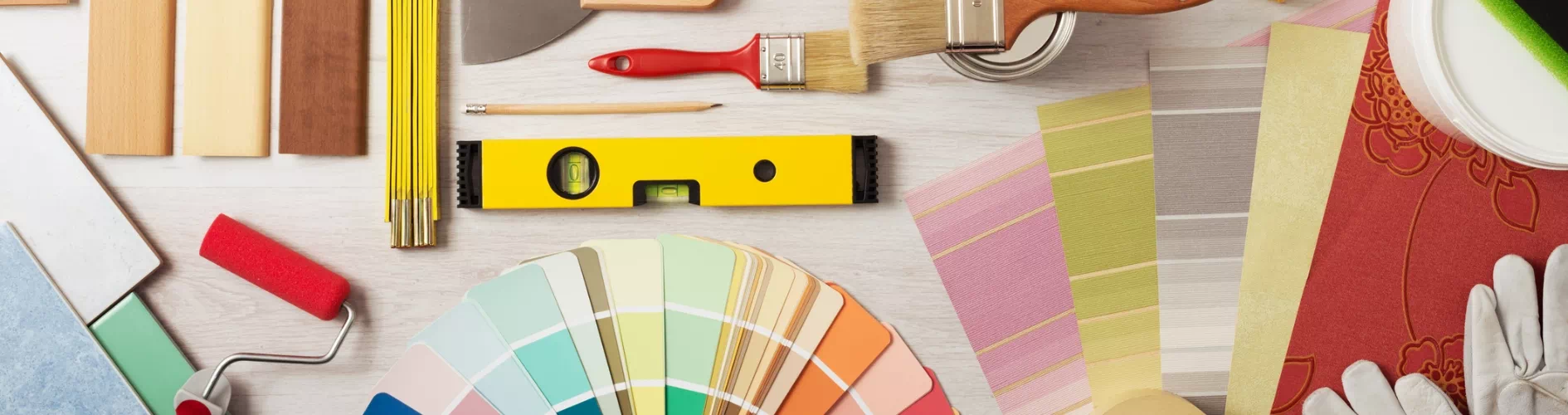Paleta kolorów i narzędzia do malowania